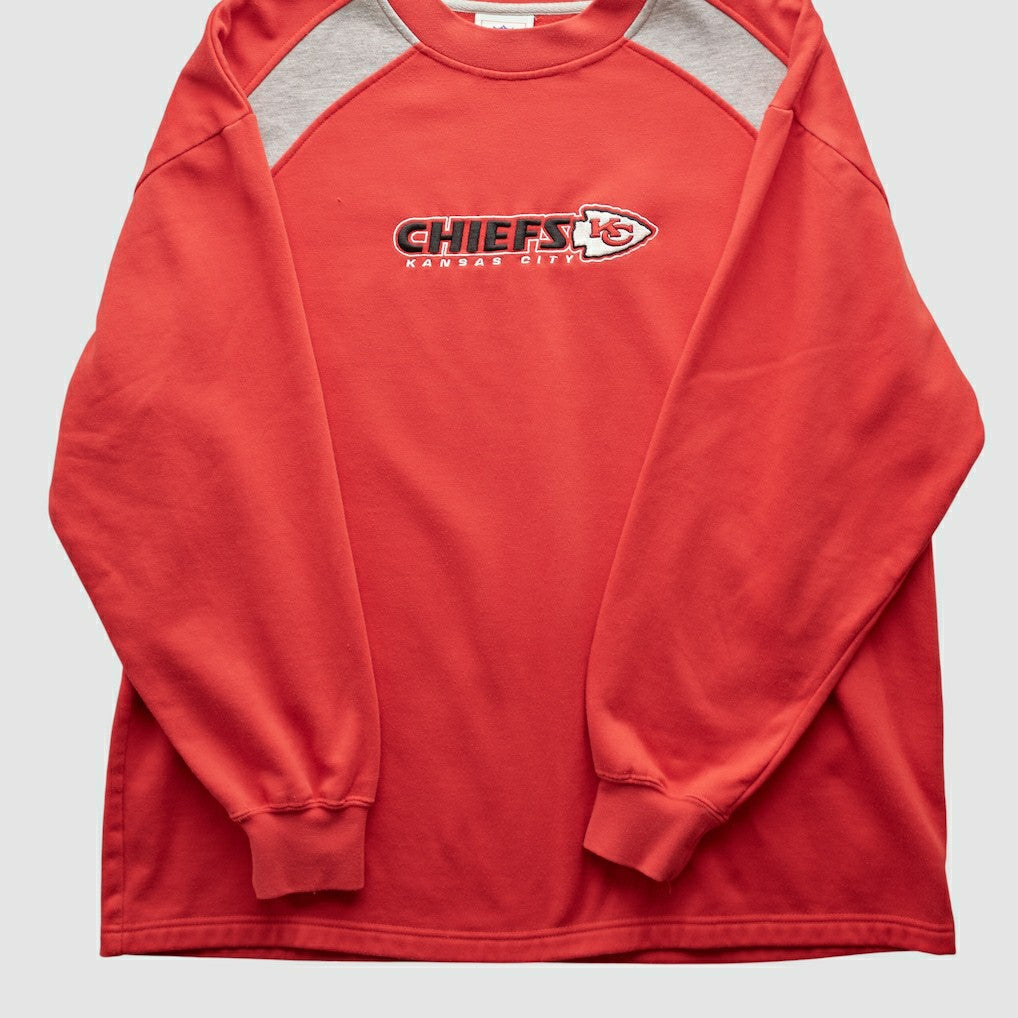 Kansas City Chiefs NFL 2000s Pullover Sweatshirt - Red Pullover