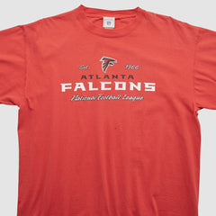 Atlanta Falcons NFL 2000s T-shirt - Red T-shirts