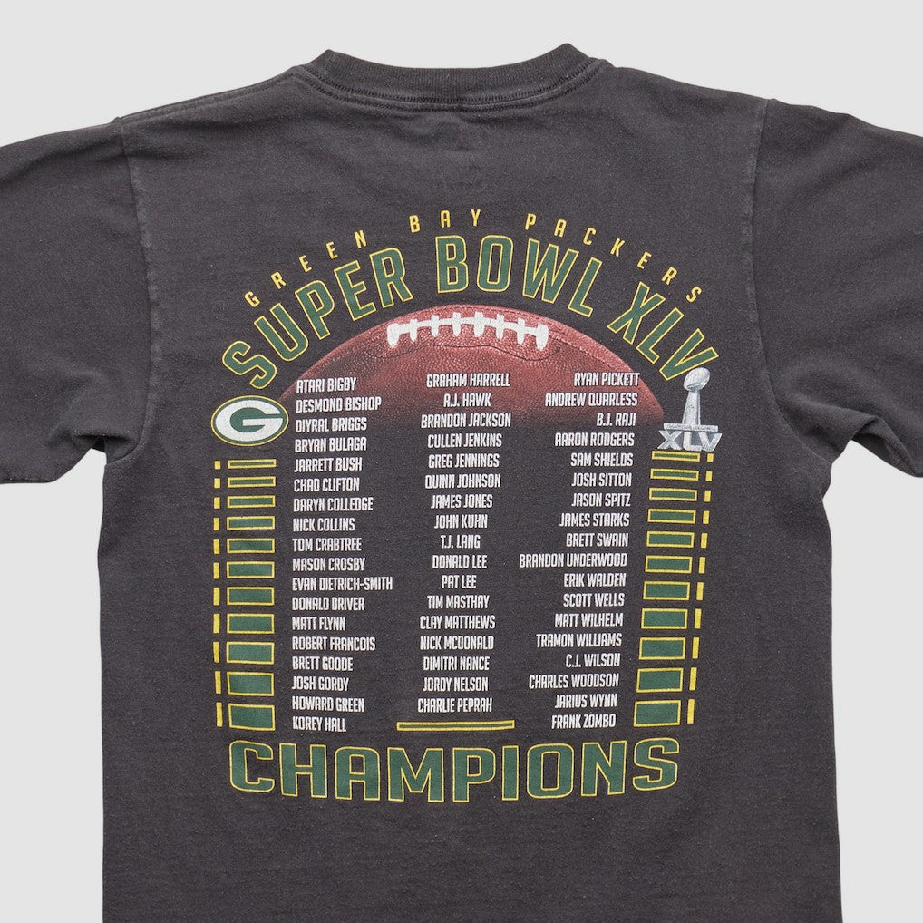Green Bay Packers Reebok 2011 T-shirt - Black T-shirts