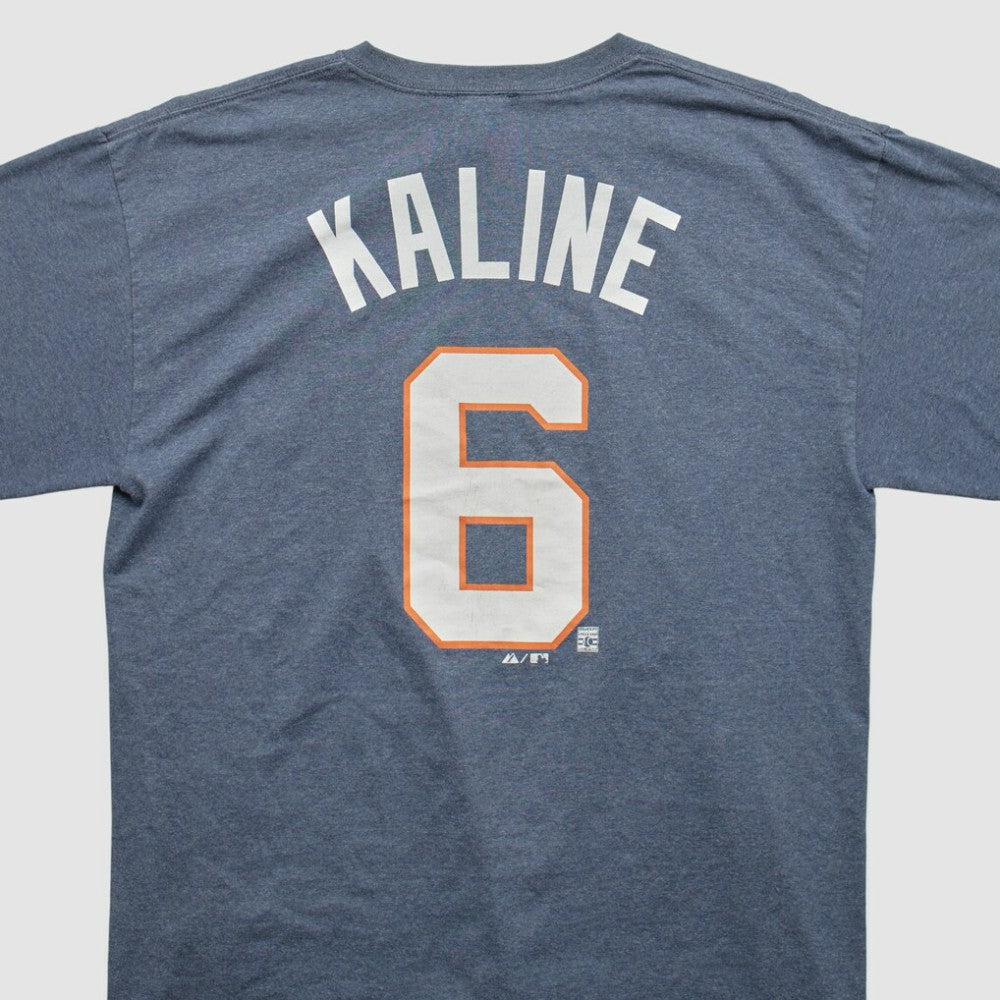 Detroit Tigers Majestic 2010s T-shirt - Blue - Vintage T-shirts