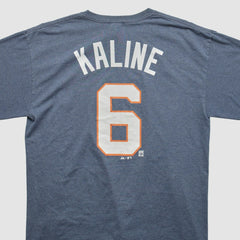 Detroit Tigers Majestic 2010s T-shirt - Blue - Vintage T-shirts