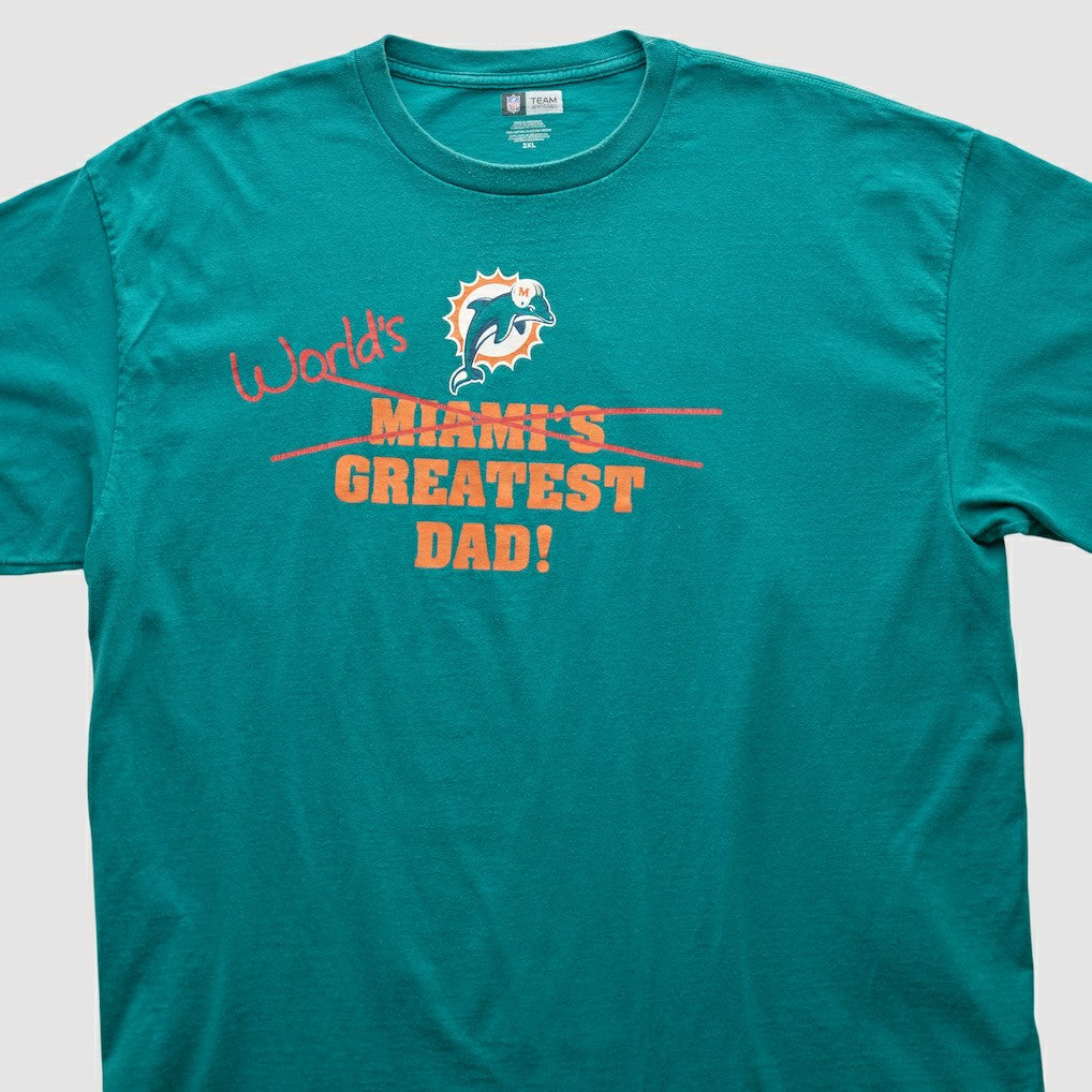 Miami Dolphins NFL 2010s T-shirt - Teal T-shirts