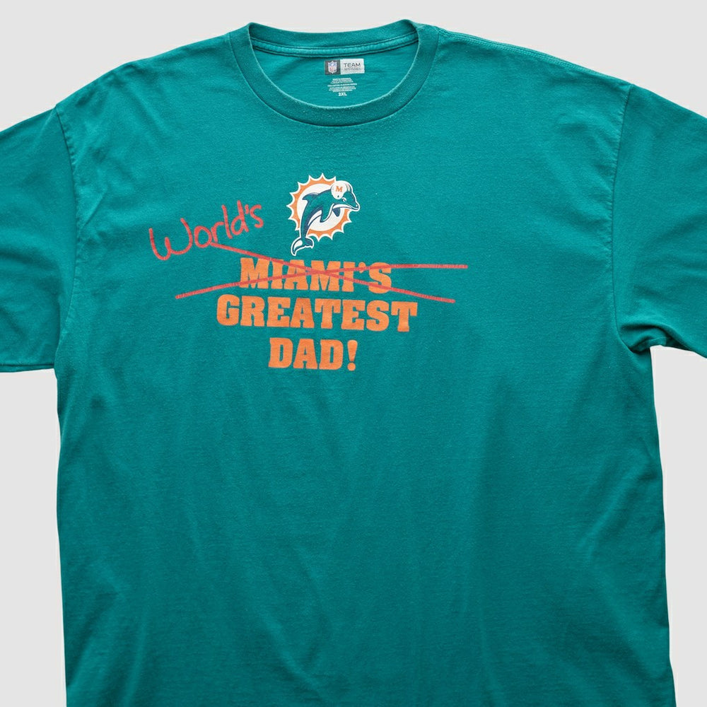 Miami Dolphins NFL 2010s T-shirt - Teal T-shirts