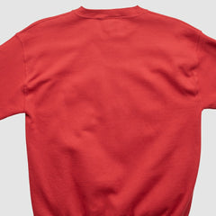 San Francisco 49ers Home Team Advantage 90s Pullover Sweatshirt - Red Pullover