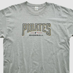 Pittsburgh Pirates Majestic 2003 T-shirt - Heather Gray - 3XVintage T-shirts