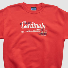 St. Louis Cardinals CS Sportswear 1996 Pullover Sweatshirt - Red - Vintage Pullover