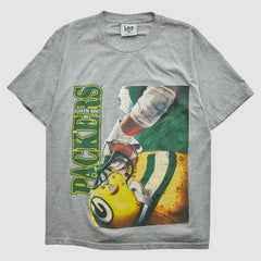 Green Bay Packers Lee Apparel 90s T-shirt - Heather Gray T-shirts
