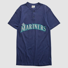 Seattle Mariners Majestic 2000s T-shirt - Navy - Vintage T-shirts