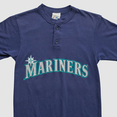 Seattle Mariners Majestic 2000s T-shirt - Navy - Vintage T-shirts