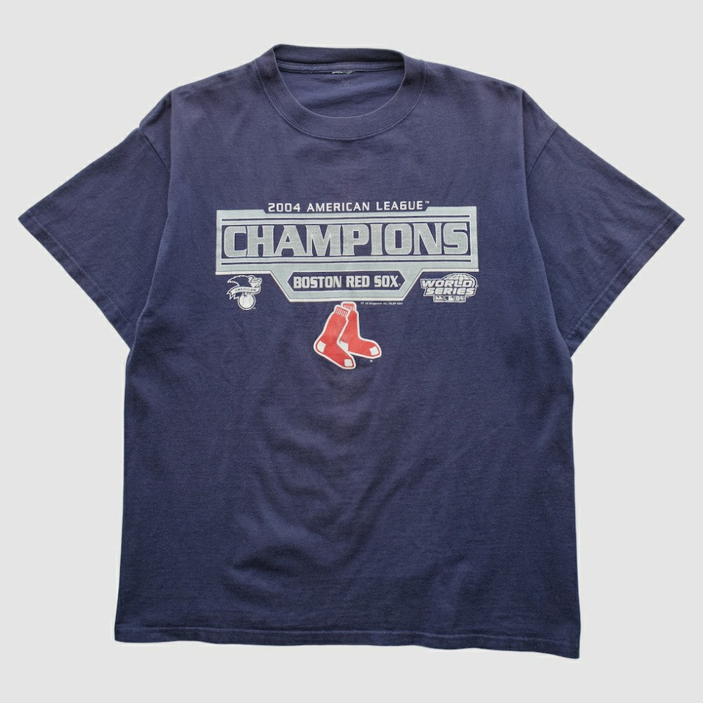 Boston Red Sox 2004 T-shirt - Navy - Vintage T-shirts