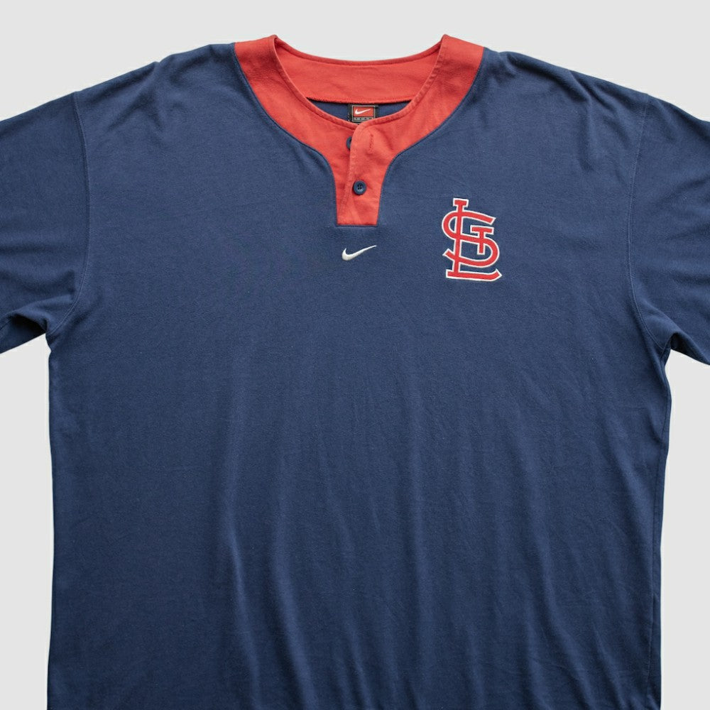 St. Louis Cardinals Nike 2000s T-shirt - Navy - 2XVintage T-shirts