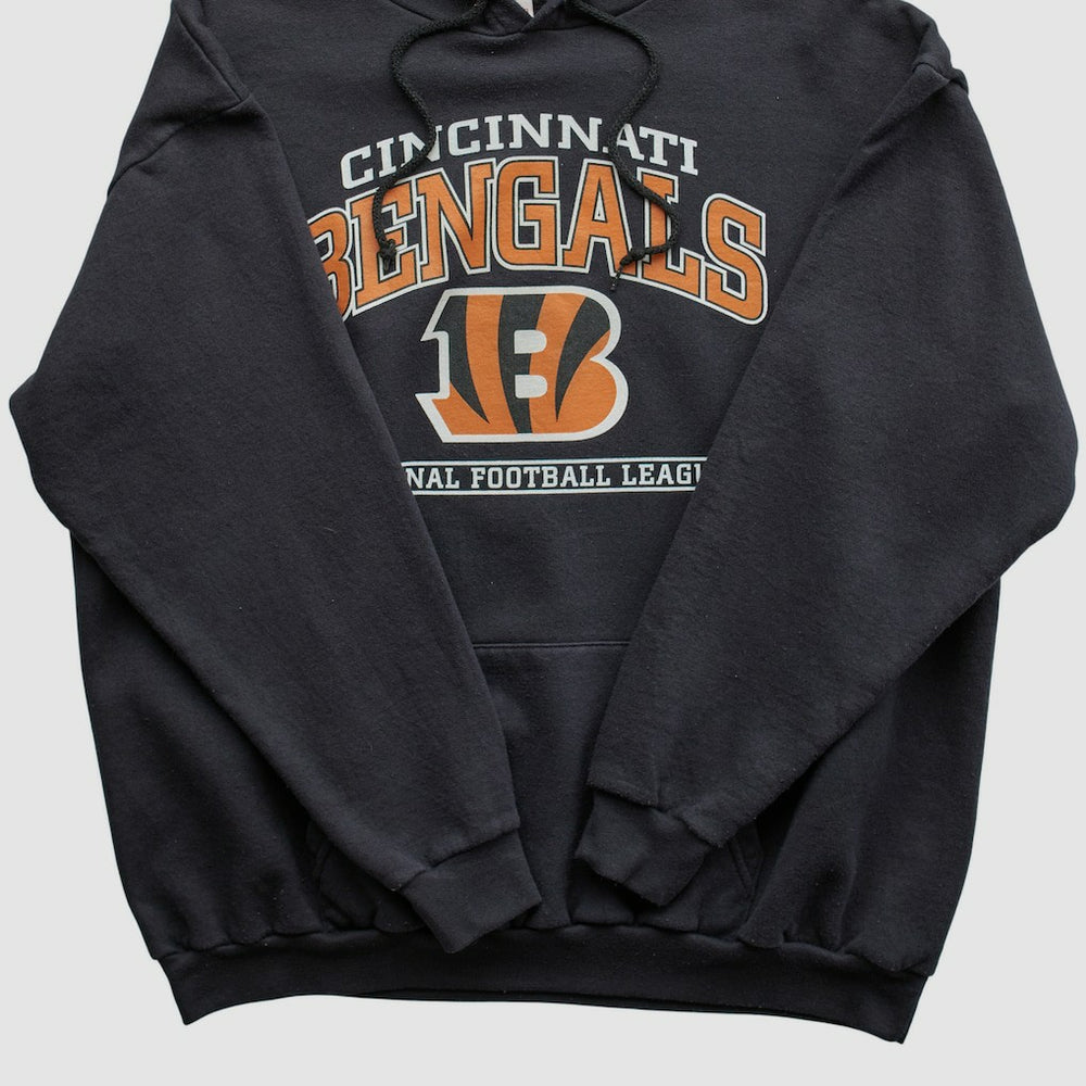 Cincinnati Bengals NFL 2010s Hooded Pullover Sweatshirt - Black Pullover