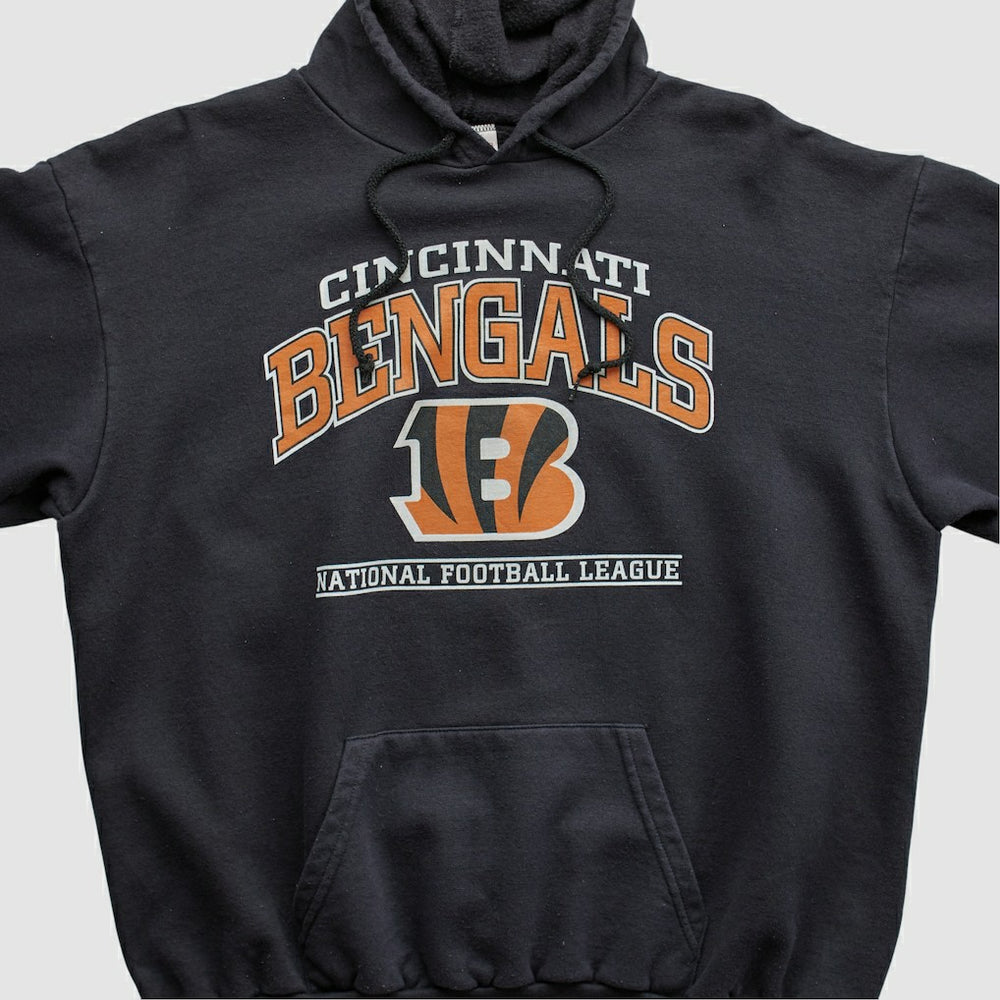 Cincinnati Bengals NFL 2010s Hooded Pullover Sweatshirt - Black Pullover
