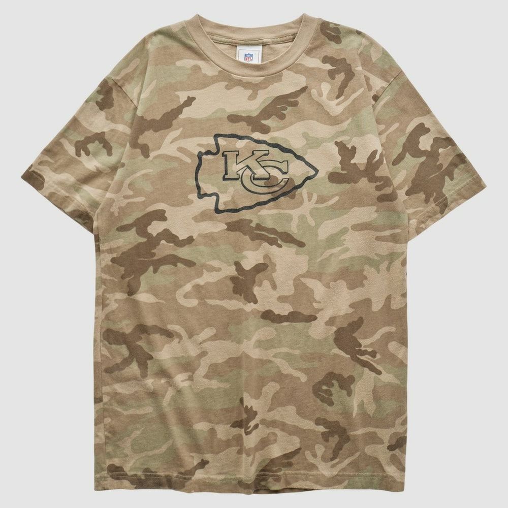 Kansas City Chiefs NFL 2000s T-shirt - Camo T-shirts