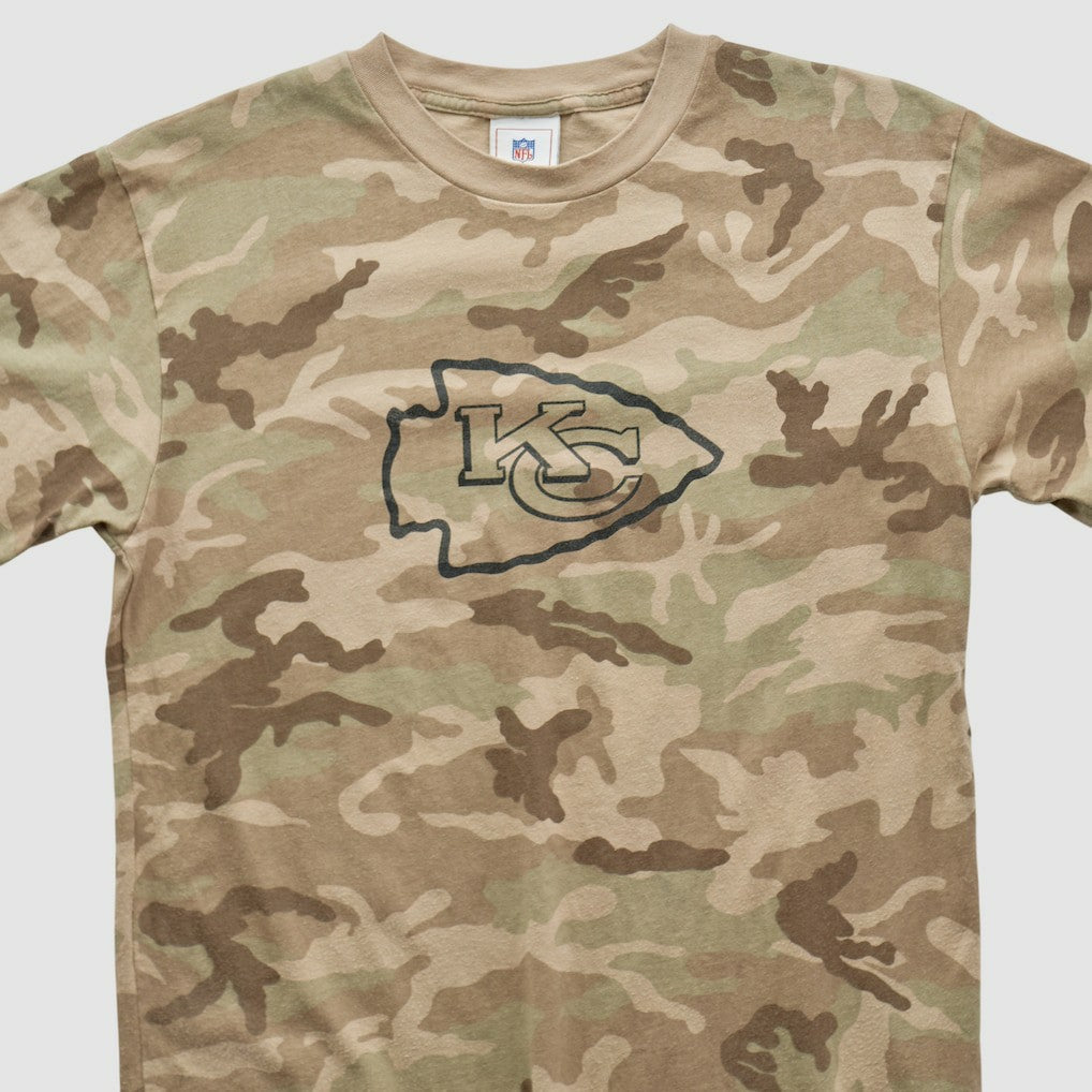 Kansas City Chiefs NFL 2000s T-shirt - Camo T-shirts