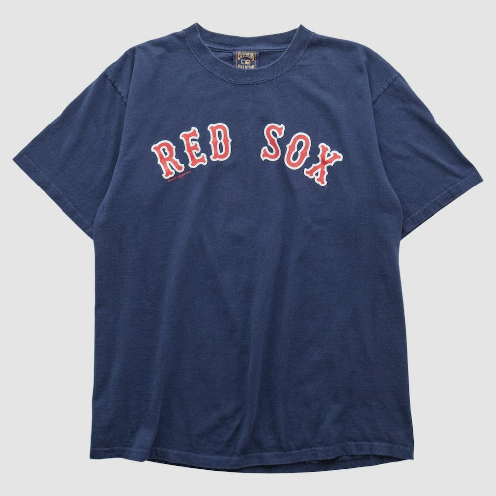 Boston Red Sox Majestic 2000s T-shirt - Navy - Vintage T-shirts