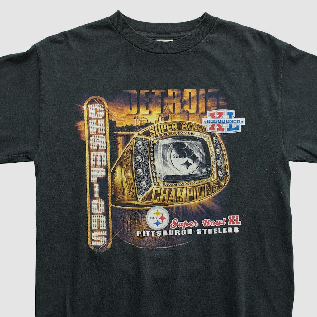 Pittsburgh Steelers Alstyle 2006 Long Sleeve T-shirt - Black T-shirts