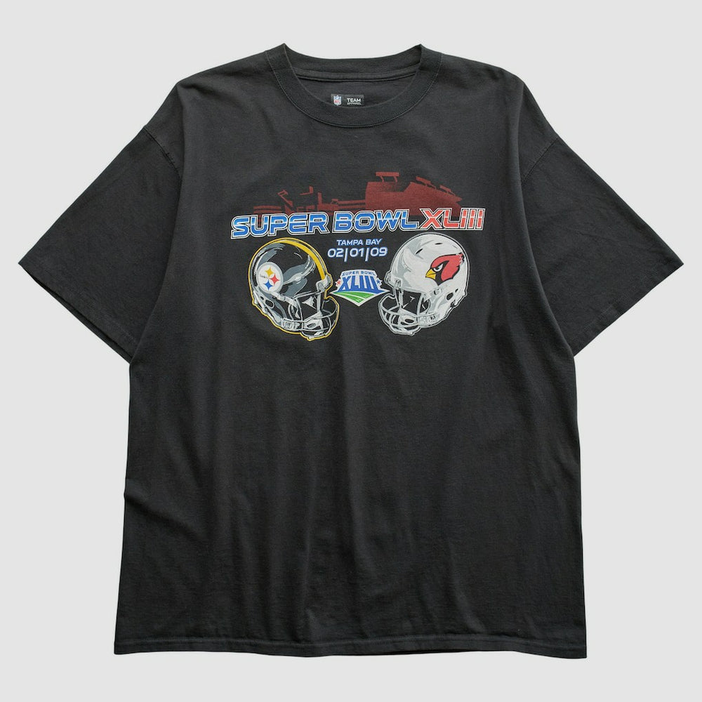 Superbowl XLIII NFL 2009 T-shirt - Black T-shirts