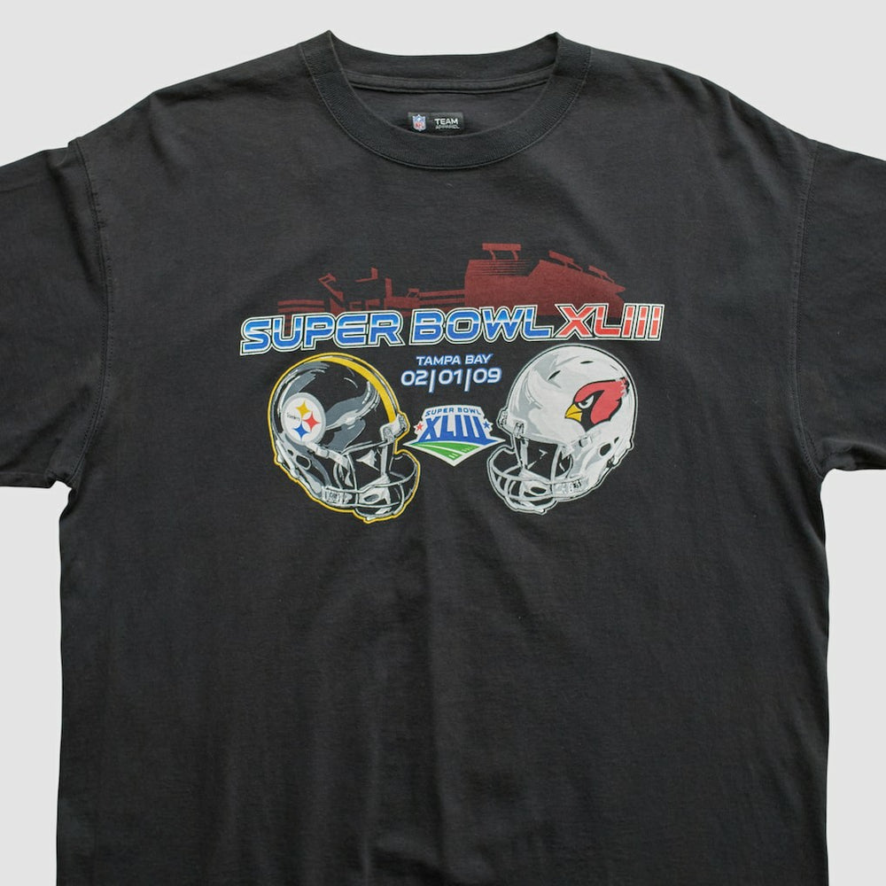 Superbowl XLIII NFL 2009 T-shirt - Black T-shirts