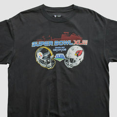 Superbowl XLIII NFL 2009 T-shirt - Black T-shirts