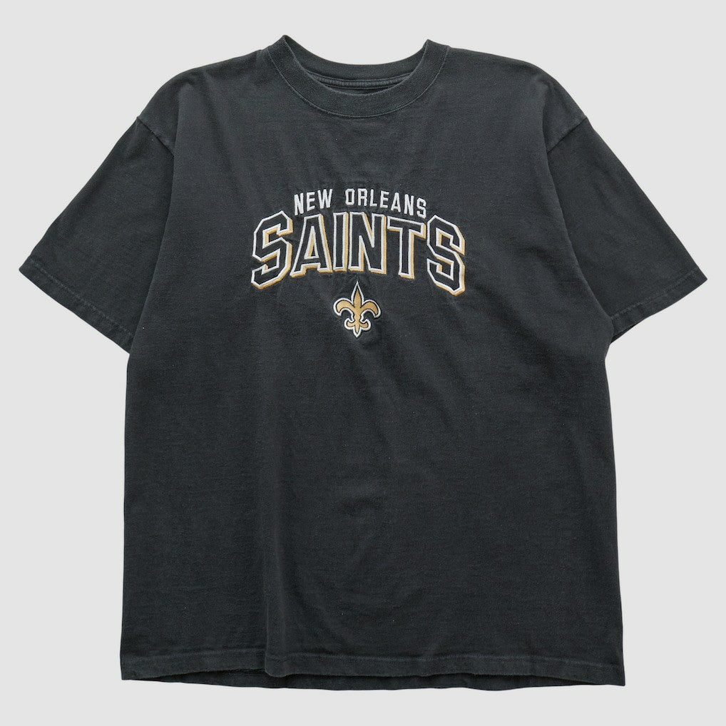 New Orleans Saints Reebok 2000s T-shirt - Black T-shirts