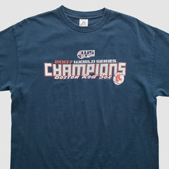 Boston Red Sox Alstyle 2007 T-shirt - Navy - XVintage T-shirts
