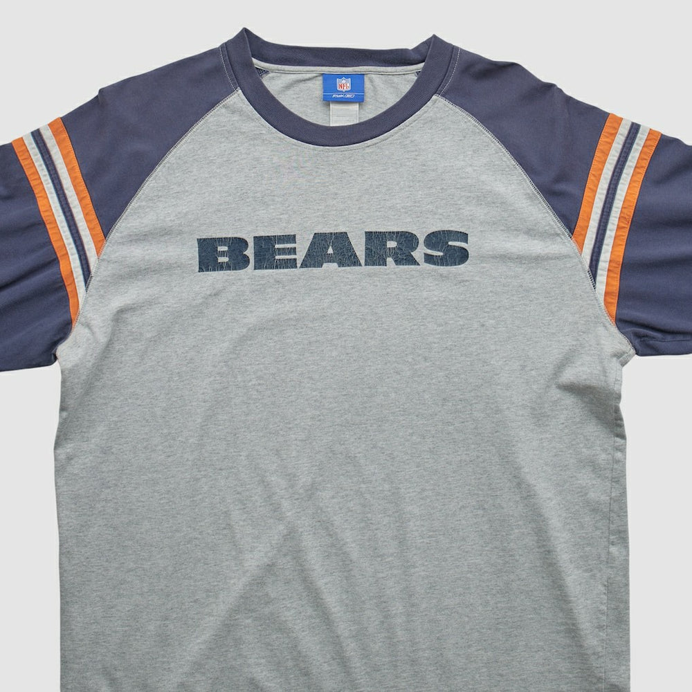 Chicago Bears NFL 2000s Long Sleeve T-shirt - Heather Gray T-shirts