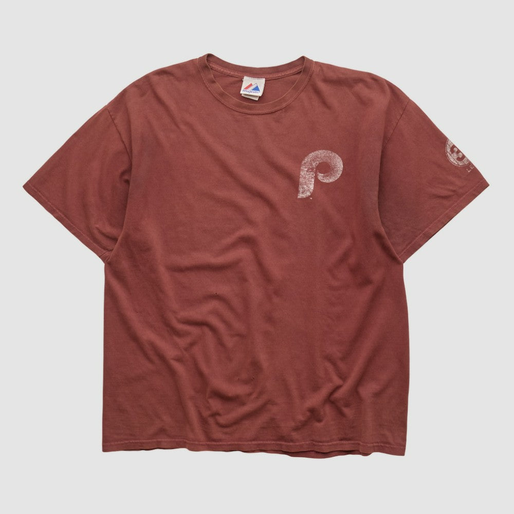 Philadelphia Phillies Majestic 2010s T-shirt - Maroon - 2XVintage T-shirts