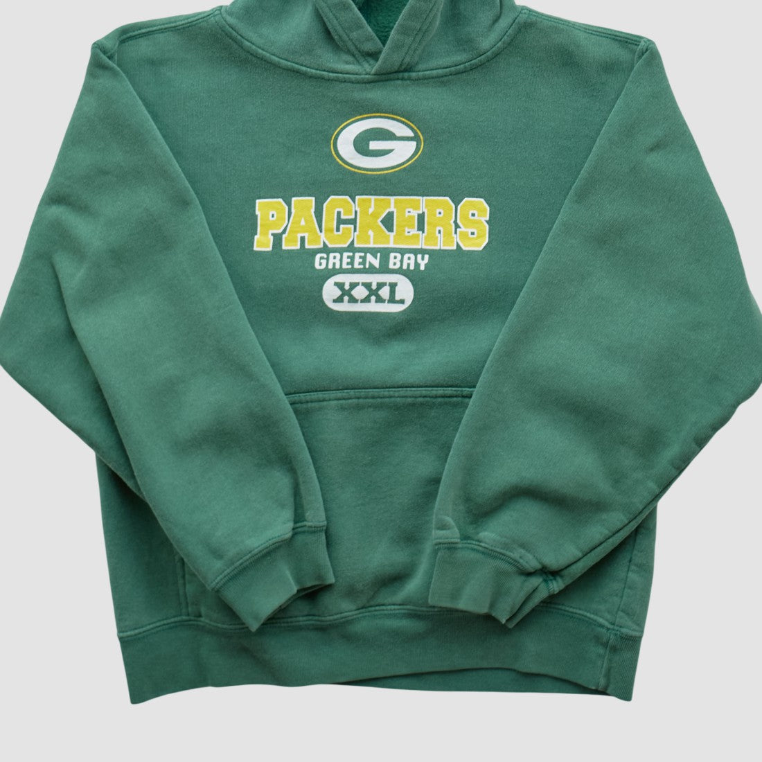 Green Bay Packers NFL 2000s Hooded Sweatshirt - Green Sweatshirts