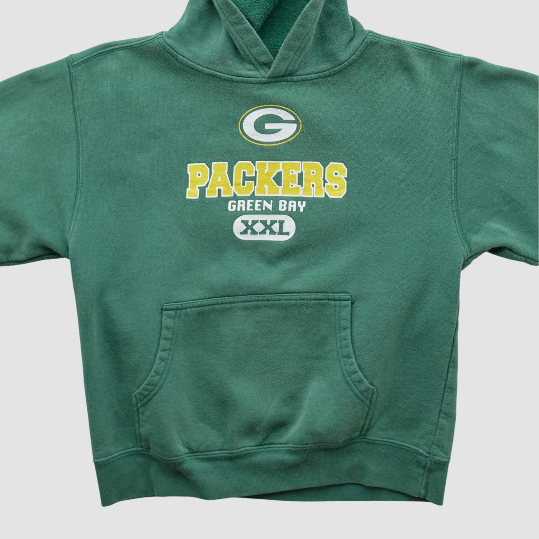 Green Bay Packers NFL 2000s Hooded Sweatshirt - Green Sweatshirts