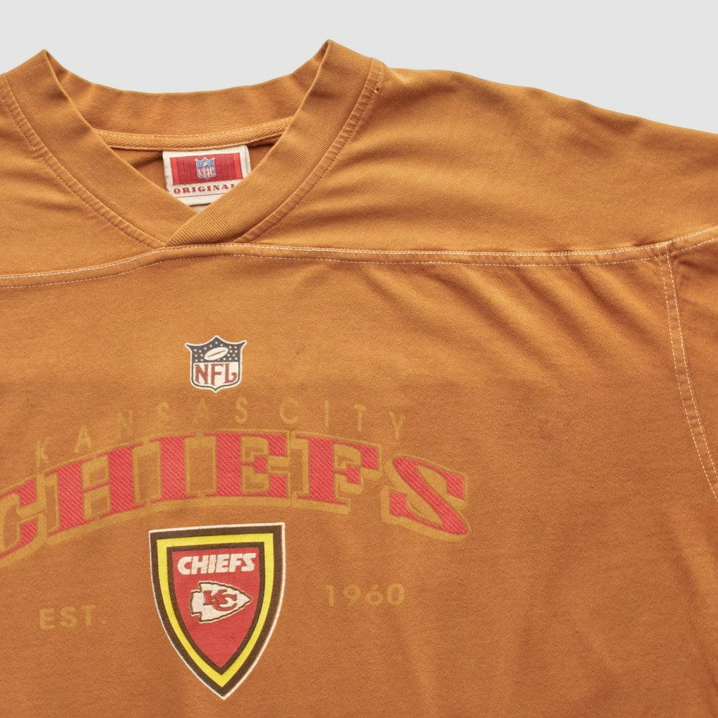 Kansas City Chiefs NFL 2000s Pullover Sweatshirt - Brown Pullover