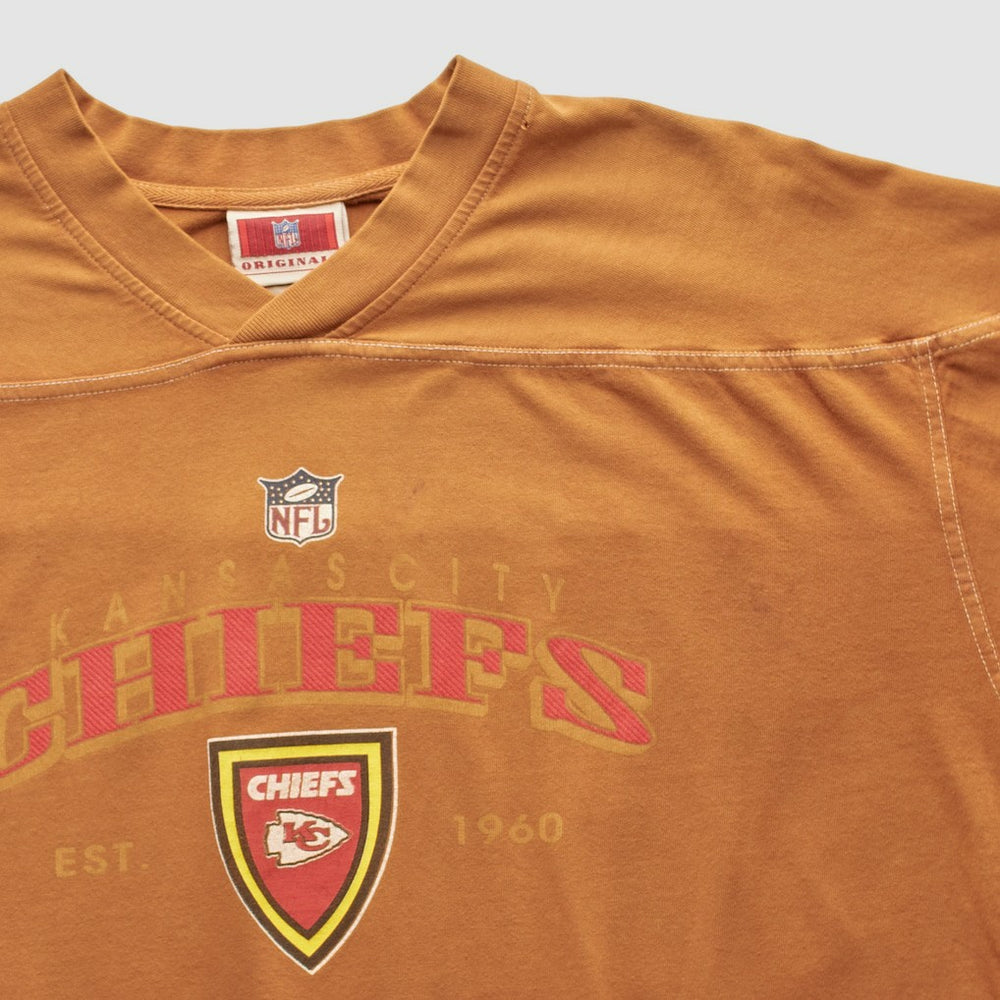 Kansas City Chiefs NFL 2000s Pullover Sweatshirt - Brown Pullover