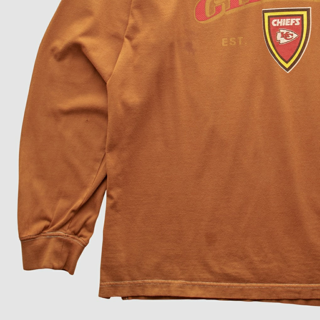 Kansas City Chiefs NFL 2000s Pullover Sweatshirt - Brown Pullover