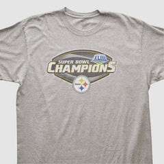 Pittsburgh Steelers Reebok 2009 T-shirt - Heather Gray T-shirts