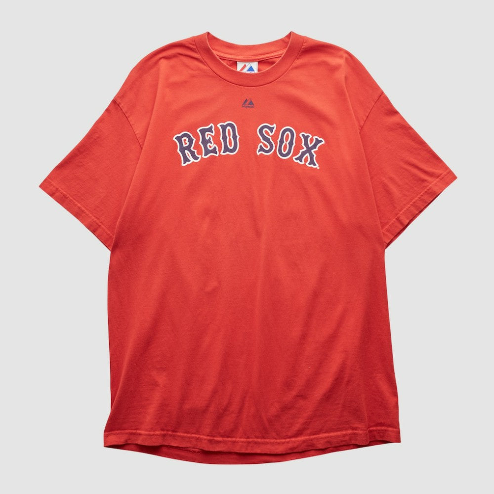 Boston Red Sox Majestic 2000s T-shirt - Red - Vintage T-shirts