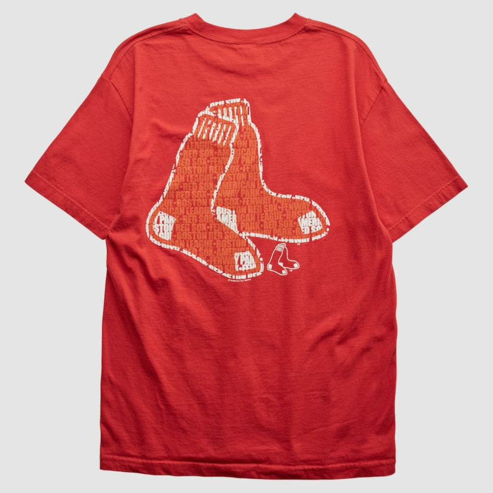Boston Red Sox Genuine Merchandise 2009 T-shirt - Red - Vintage T-shirts
