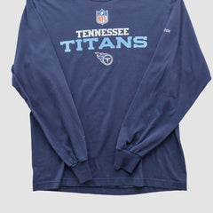 Tennessee Titans Reebok 2000s Long Sleeve T-shirt - Navy T-shirts