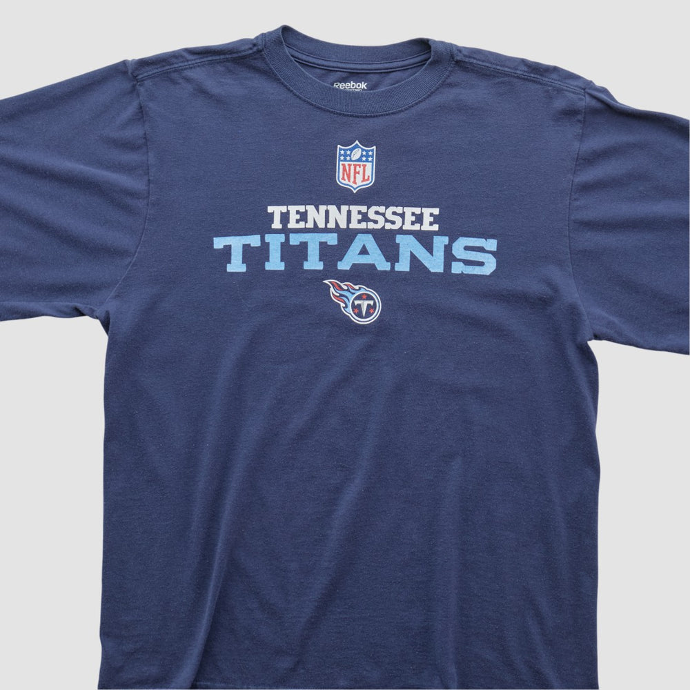 Tennessee Titans Reebok 2000s Long Sleeve T-shirt - Navy T-shirts