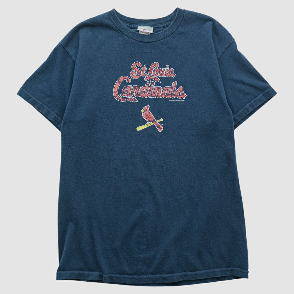 St. Louis Cardinals 2000s T-shirt - Navy - Vintage T-shirts