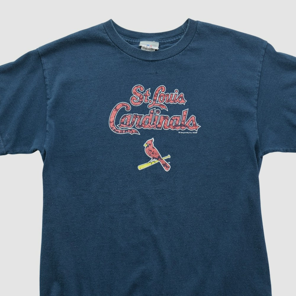 St. Louis Cardinals 2000s T-shirt - Navy - Vintage T-shirts