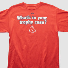 Boston Red Sox Majestic 2007 T-shirt - Red - Vintage T-shirts