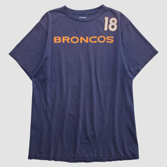 Denver Broncos Reebok 2010s T-shirt - Navy T-shirts