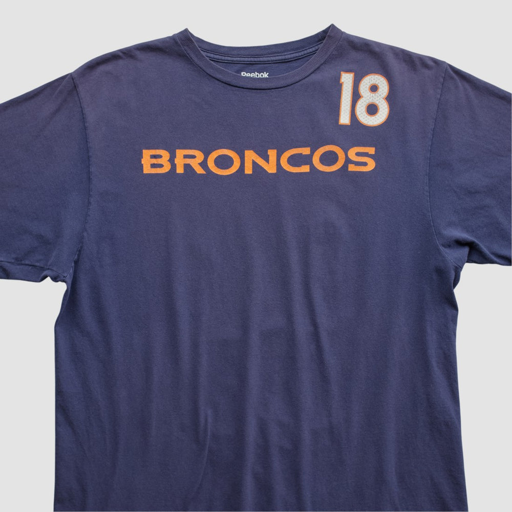 Denver Broncos Reebok 2010s T-shirt - Navy T-shirts