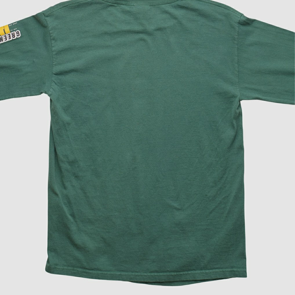 Green Bay Packers NFL 2000s Long Sleeve T-shirt - Green T-shirts