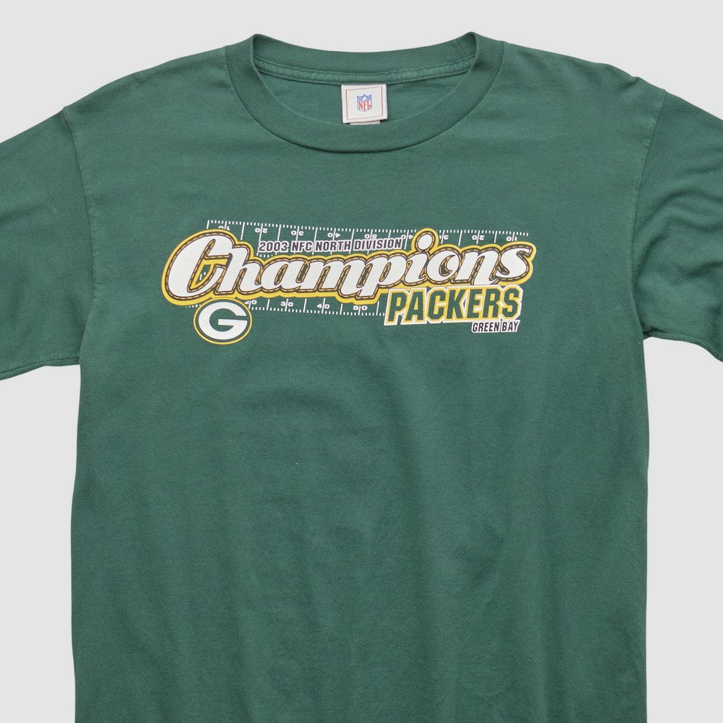 Green Bay Packers NFL 2000s Long Sleeve T-shirt - Green T-shirts