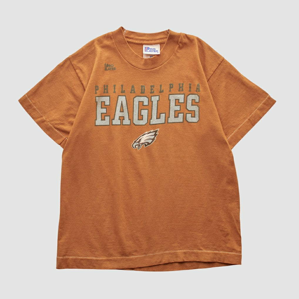 Philadelphia Eagles Pro Player 90s T-shirt - Orange T-shirts