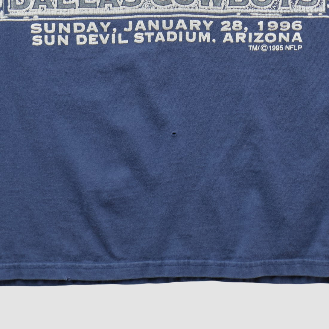 Dallas Cowboys Hanes 1996 T-shirt - Navy T-shirts