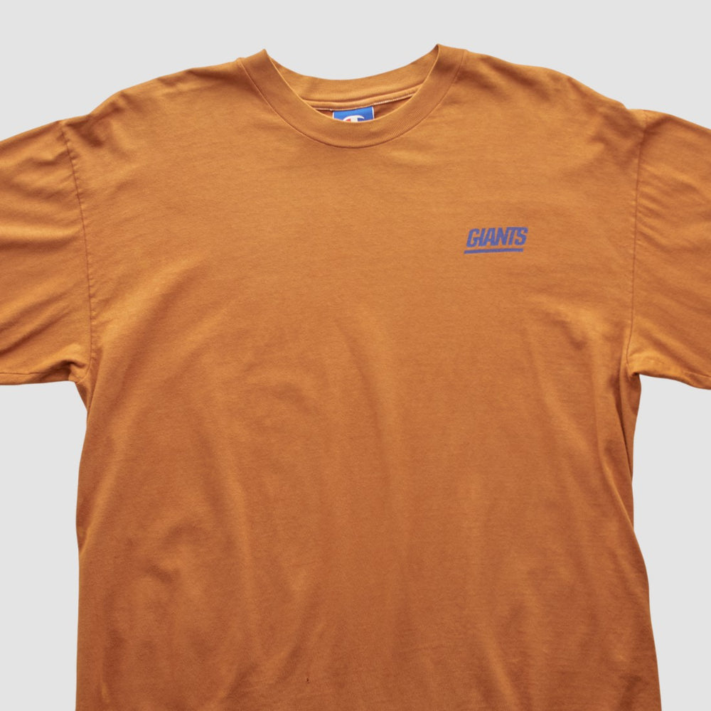 New York Giants Champion 2000s Long Sleeve T-shirt - Orange T-shirts
