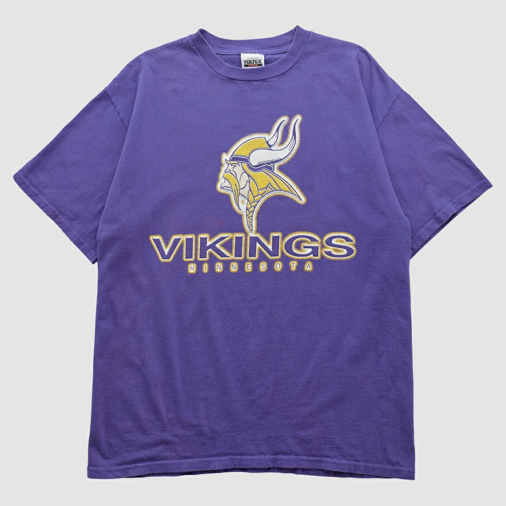 Minnesota Vikings Tultex 90s T-shirt - Purple T-shirts