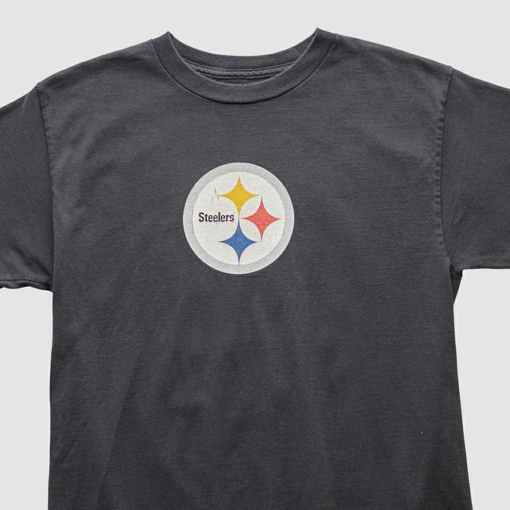 Pittsburgh Steelers Reebok 2000s T-shirt - Charcoal T-shirts
